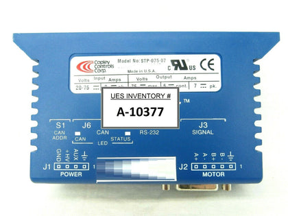 Copley Controls STP-075-07 Stepper Motor Drive Stepnet Used Working