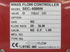 STEC SEC-4500MO-UC Mass Flow Controller MFC SEC-4500 20 SLM N2 Working Surplus
