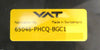 VAT 65046-PHCQ-BGC1 Pendulum Control & Isolation Gate Valve Series 650 Working