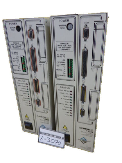 Aerotech ES13713-3 Multitasking Motion Controller UNIDEX 100 Lot of 2 Working