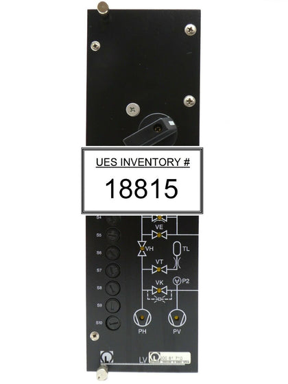 Leybold 200 61 710 Power Distribution LV Module PCB Card UL 500 Working Spare