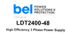 BelPower Solutions LDT2400-48 High Efficiency 3 Phase Power Supply New Surplus