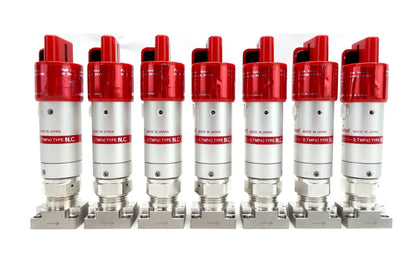 Fujikin 3870-04730 Hybrid Diaphragm Valve Reseller Lot of 7 Working Surplus