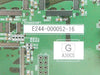 TEL Tokyo Electron E244-000052-16 PCB Card E2B105/MCF E281-000041-15