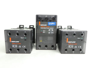 Watlow DIN-a-mite Power Controller DC1C-5024-C0S0 DB1C-3024-C000 Lot of 3 Used