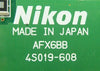 Nikon 4S019-608 Backplane PCB AFX6BB NSR FX-601F FPD Lithography System Working