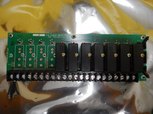 AMAT Applied Materials 0100-09040 7 Relay SSR AC Control Board PCB Used Working