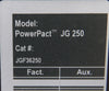 Square D JG 250 Circuit Breaker PowerPact JGF36250 JGL36250 Lot of 2 Working