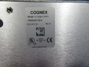 Cognex In-Sight 3400 Vision Controller 800-5809-1 D Used Working