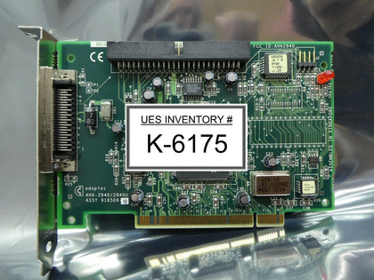 Adaptec AHA-2940/2940U Ultra Wide SCSI PCI Controller PCB Card Used Working