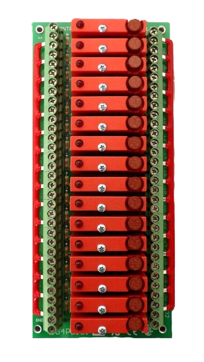 Opto 22 G4PB16I 16-Channel I/O Module Rack PCB Assembly Working Spare