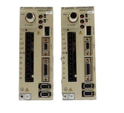 Yaskawa Electric SGDS-01A31AY566 Servo Driver SERVOPACK Lot of 2 Working