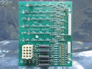 Liebert 4C13451G1 Interface Board PCB Rev. 3 ASML SVG 90S DUV Lithography Used