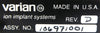 Varian Ion Implant Systems 106971001 Extraction Voltage Control Working Surplus