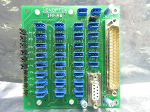 Jenoptik 013501-083-17B Interface Board PCB INFAB Brooks Automation Used