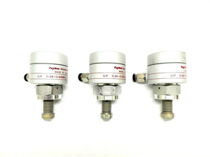 Fujikin 073012 Globe Type Bellows Valve 0.34 ~ 0.69MPa N.C. Lot of 3 Working