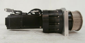 Yaskawa SGMAS-12ABA-TE11 AC Servo Motor with Nabtesco Gearhead GH7-11 Working