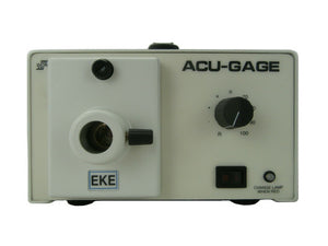 Schott 20800-118 Fiber Optic Light Source DCRIII Acu-Gage EKE Tested Working