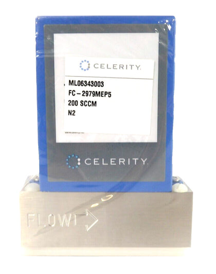 Celerity FC-2979MEP5 Mass Flow Controller 200 SCCM N2 TN2979 OEM Refurbished