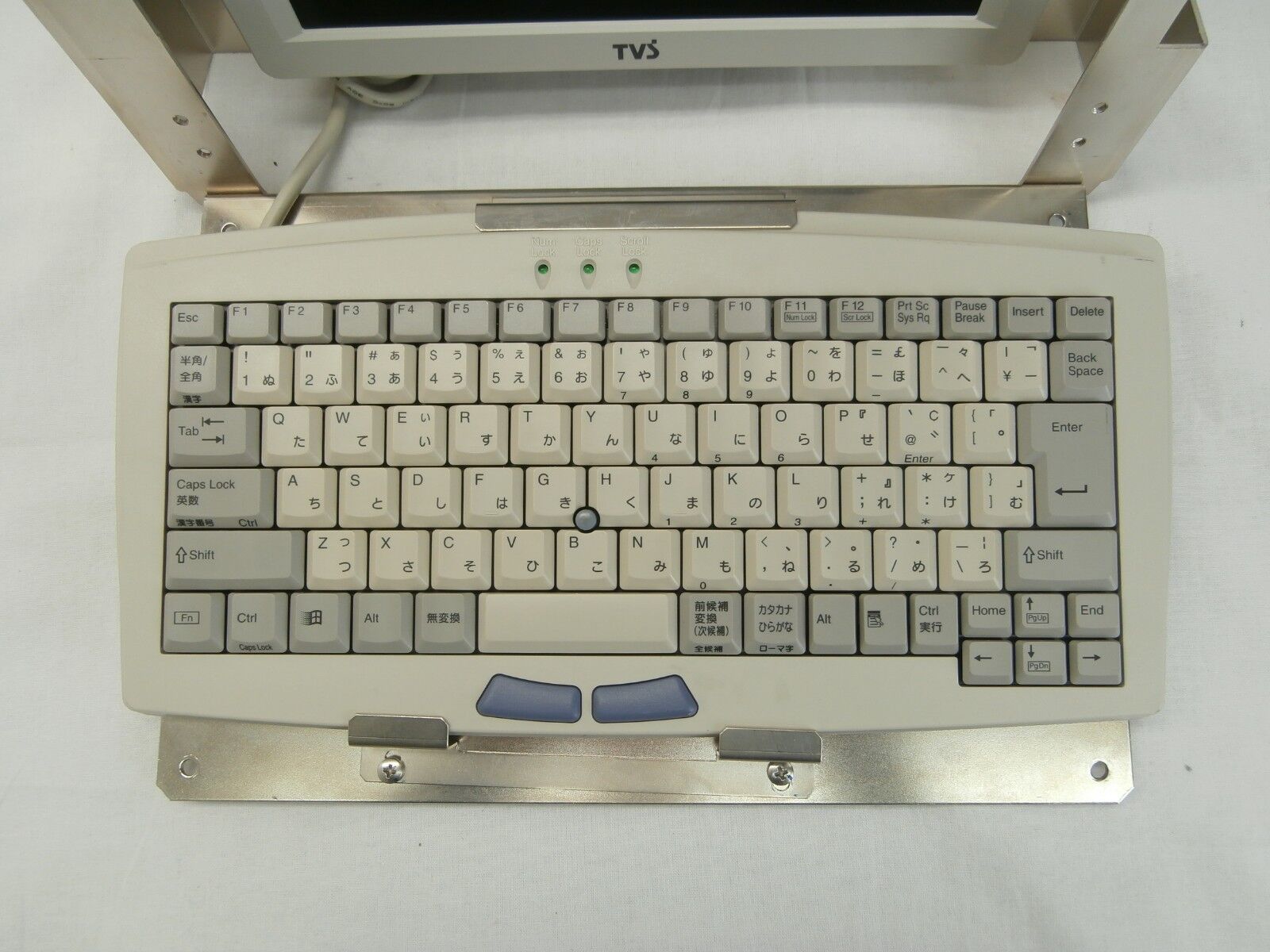 Hitachi Operator Interface Panel Keyboard and Monitor M-712E Used Working