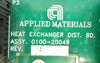 AMAT Applied Materials 0100-20049 Heat Exchanger Distribution PCB Working Spare