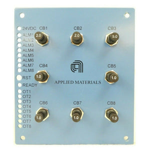 AMAT Applied Materials 0040-86369 Circuit Breaker Panel Producer Working Surplus