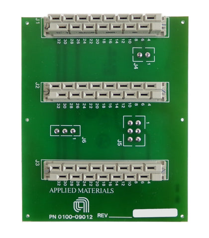 AMAT Applied Materials 0100-09012 Power Supply Backplane PCB Spare Surplus