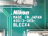 Nikon 4S013-363 Interface Board PCB BLECX4 NSR-S205C System Working Surplus