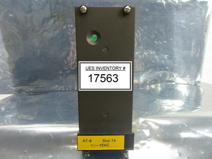 ASML 9415 011 38511C Power Supply PCB Card PE 1138/51U ASML PAS 5000/2500 Used