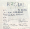 Pivotal 32-02587 Mass Flow Controller MFC 40 SCCM NF3 0190-48022 Lot of 3 New