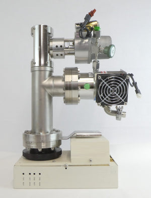 Varian Turbo-V 70LP Turbo Pump w/RGA Manifold UHV Vacuum Working