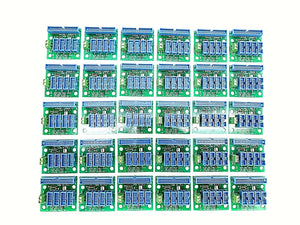 Watkins-Johnson 905714-001 Quad SSR Cable Interface Board PCB CCA-001 Lot of 30
