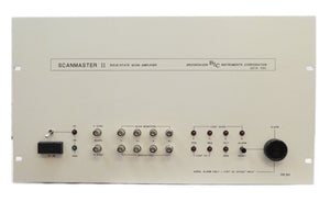 Brookhaven SM 350 Solid-State Amplifier SCANMASTER II Varian E20000180 Working