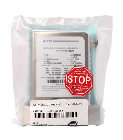 Brooks GF125C-102874 Mass Flow Controller MFC GF125CXXC 2600 SCCM N2 Refurbished