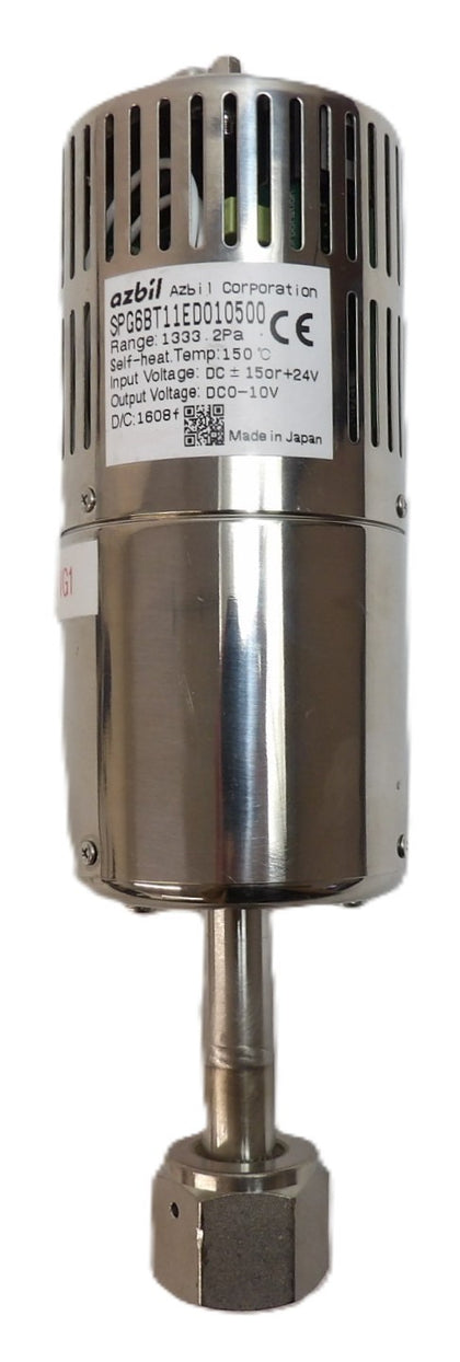 Azbil SPG6BT11ED010500 Capacitance Diaphragm Vacuum Gauge 1333.2Pa Working