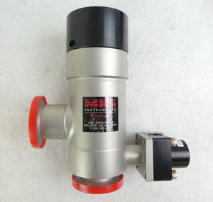 MKS Instruments L2-40-AK-225-CNVNH Two Stage Angle Valve NW40 Lot of 2 Working