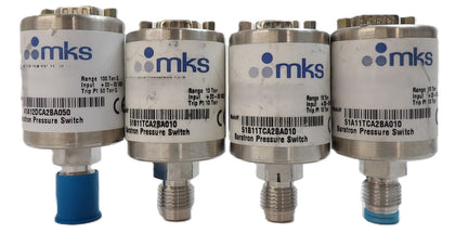 MKS Instruments Baratron Pressure Switch Lot of 4 Spare Surplus