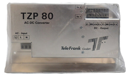 TeleFrank TZP80-2405/S AC-DC Converter TZP 80 Brooks 300mm Fixload New