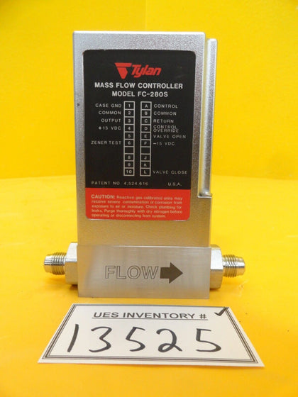 Tylan General FC-280SAV Mass Flow Controller 2 SLPM Ar Used Working