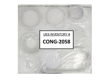 Muto Technology MT-49963 Sputter # 2/3 Cu Shield Kit 6" 150mm Copper New Surplus