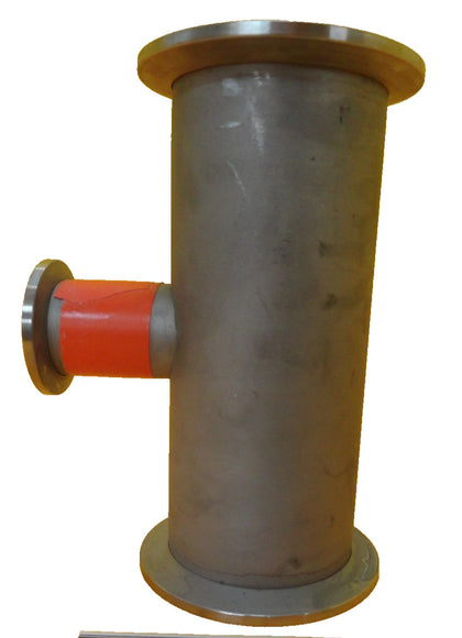 Edwards C10517431 Straight Nipple Vacuum Adapter Tee NW50 NW25 Copper Cu Working