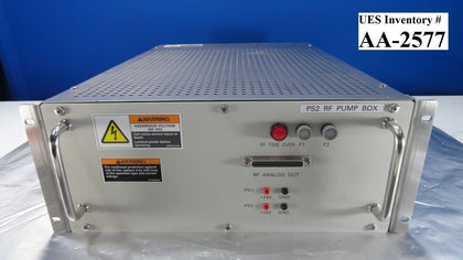 TEL Tokyo Electron PS2 RF Pump Box TYB62F-1/PUMP T-3044SS Etcher Used