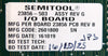 Semitool 23856-503 I/O Board Source PCB 2601800 AMAT Working Surplus