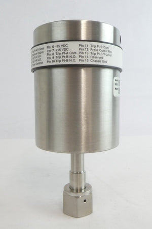 MKS Instruments 625B-28941 Baratron Capacitance Manometer Type 625B Surplus