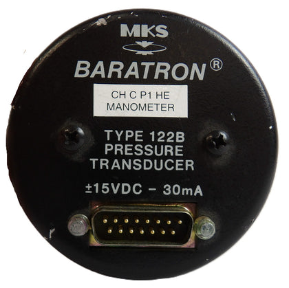 MKS Instruments 122B-11993 Baratron Pressure Transducer Type 122B Working