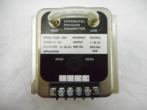 Omega PX655-25DI Differential Pressure Transmitter Reseller Lot of 2 Used