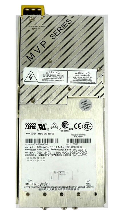 Astec 73-560-0699 Power Supply Module MP6-3U-1R-05 Working Surplus