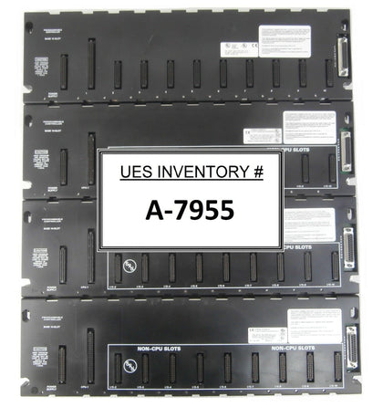 GE Fanuc Base 10-Slot EMI Enhanced PLC Base IC693CH5391 Reseller Lot of 4 Spare