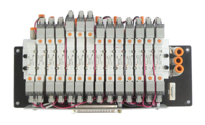 SMC SS5Y3-ULB990057 14-Port Pneumatic Manifold 0010-01801 AMAT Working