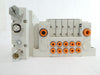 SMC EX260-SEC2 Pneumatic Manifold Reseller Lot of 2 Working Surplus